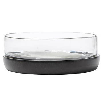 Dipping bowl Glass Marble-Santa Barbara Designn Studio