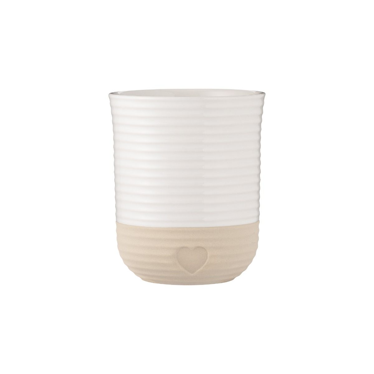 Rustic utensil jar-Mason Cash